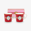 Pip Studio Kırmızı Porselen Kupa Seti 150 Ml 51002612