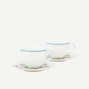 Pip Studio Beyaz Porselen Çay Fincan Seti 280 Ml 51004119