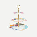 Pip Studio Sarı Pembe Porselen 3 Katlı Servis 28 Cm 51018030