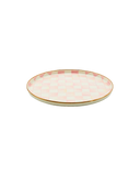 Rosy Check Round Tray