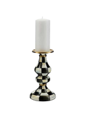Courtly Check Medium Pillar Candlestick