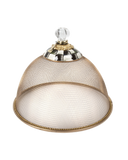 Courtly Check Small Mesh Dome