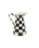 Courtly Check Enamel Practical Pitcher - Small