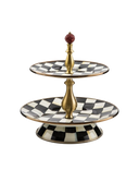 Courtly Check Two Tier Sweet Stand
