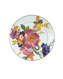 Flower Market Charger/Plate - White
