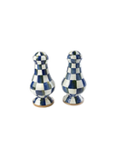 Royal Check Large Salt & Pepper Shakers