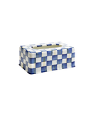 Royal Check Enamel Standard Tissue Box Cover