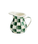 Emerald Check Creamer