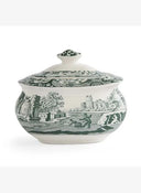 SPODE HERITAGE 250 ML GREEN  KAPAKLI SEKERLIK (CO)