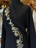 Asil Siyah Gold Namaz Elbise