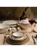 Bellini Bej Bone China Porselen 60 Parça 12 Kişilik Yemek Takımı