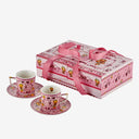 Chiara Alessi Pembe Porselen Kahve Fincan Seti 120 Ml CAPAR1ECOP2