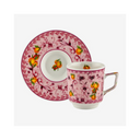 Chiara Alessi Pembe Porselen Kahve Fincan Seti 120 Ml CAPAR1ECOP2