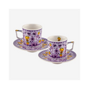 Chiara Alessi Mor Porselen Kahve Fincan Seti 120 Ml CAPAR1ECOV2