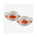 Chiara Alessi Turuncu Porselen Kahve Fincan Seti 100 Ml CAPBC984OR2