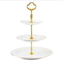 Crıstına Re 3 Tier Cake Stand Ivory