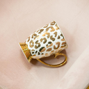 Crıstına Re Mug Louis Leopard Gold