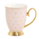 Crıstına Re Mug Polka Gold Blush