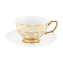 Crıstına Re Teacup Louis Leopard Gold
