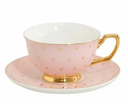 Crıstına Re Teacup Polka Gold Blush