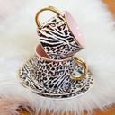 Crıstına Re Teacup & Saucer Safari Leopard