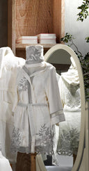 Flora 23 Parça Premium Çeyiz Seti / Gri