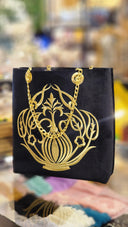 Gold Maraş İşi Nakışlı Çantası 1.model