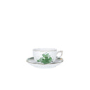 HEREND Çay Fincanı & Tabağı 200ml Apponyi Yeşil