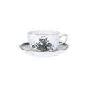 HEREND Çay Fincanı & Tabağı 200ml Apponyi Siyah
