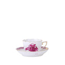 HEREND Kahve Fincanı & Tabağı 110ml Apponyi Pembe