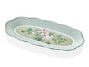 TEA DELIGHT Horticool Green Küçük Kayık Tabak 30 cm