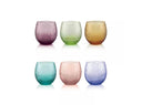MULTİCOLOR 6'LI SET SU BARDAĞI 25 CL RENKLİ