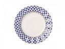 Pasta tabağı 20 cm dalga kenar Lale Cobalt net