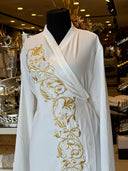 Su Yolu Krem Gold Namaz Elbise