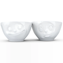 Tassen Happy & Oh Please Beyaz İkili Kase Set 200 ML