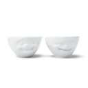 Tassen Laughing & Winking Beyaz İkili Kase 200 ML